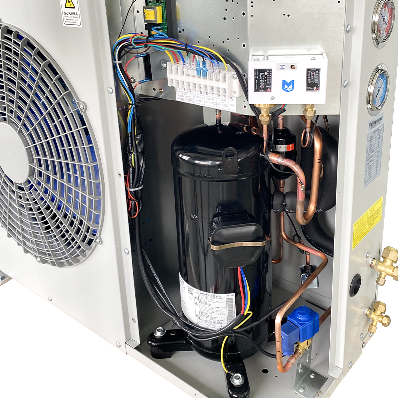 Side Air Outlet Condensing Unit(Gumagamit ng Copeland Compressor) 2-20HP